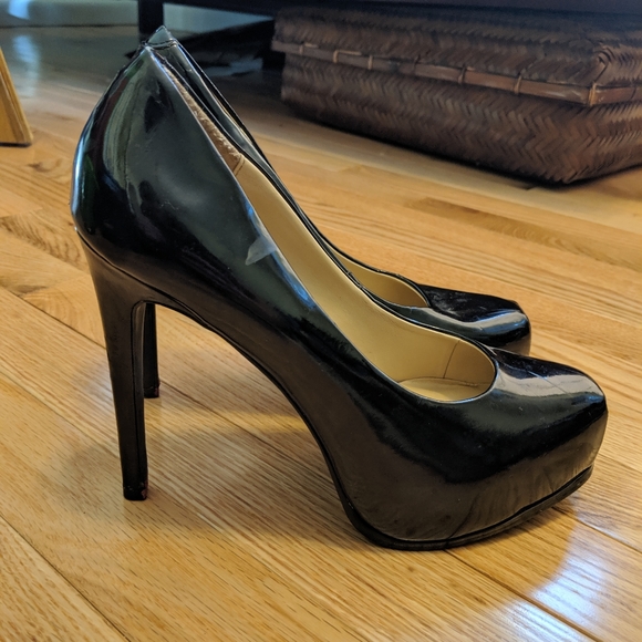 Kelsi Dagger Shoes - Kelsi Dagger black platform high heels shoes